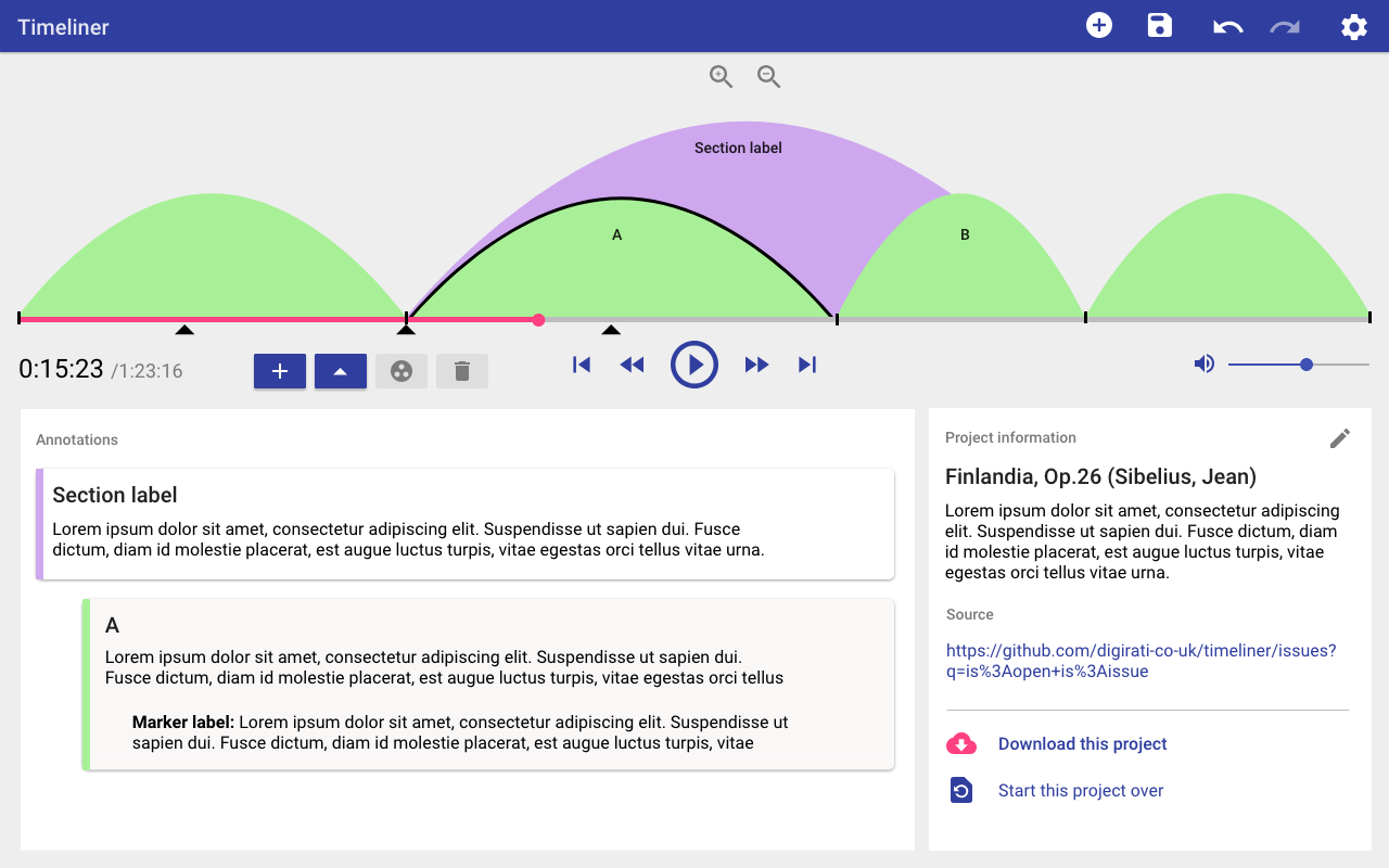 Music Timeliner