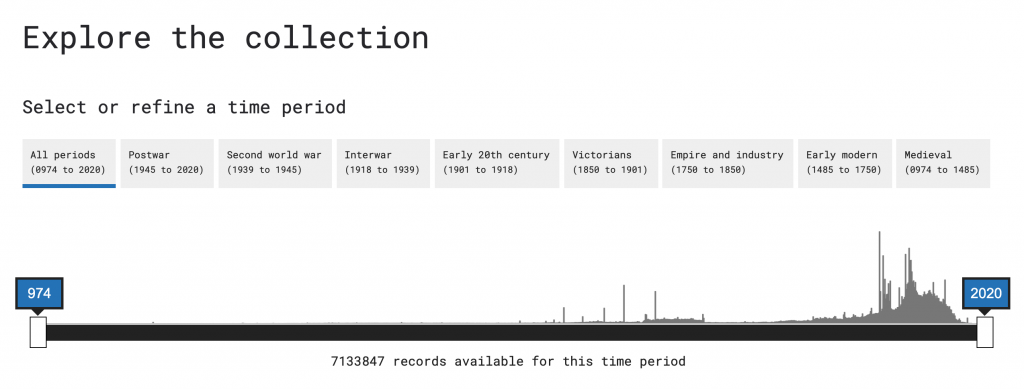 Timeline explorer